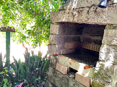 Detalhe Churrasqueira