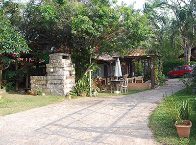 Entrada da Pousada
