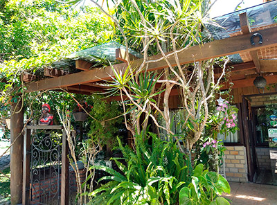 Recepção da Pousada