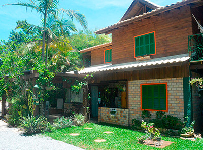 Recepção da Pousada